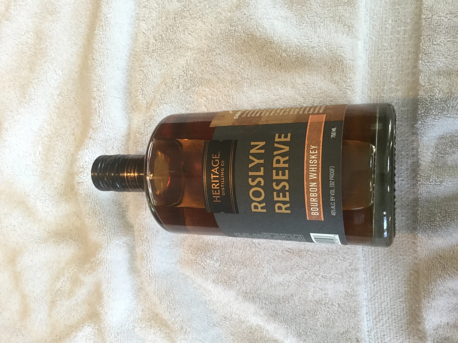 Heritage Distilling Co Roslyn Reserve Bourbon Whiskey