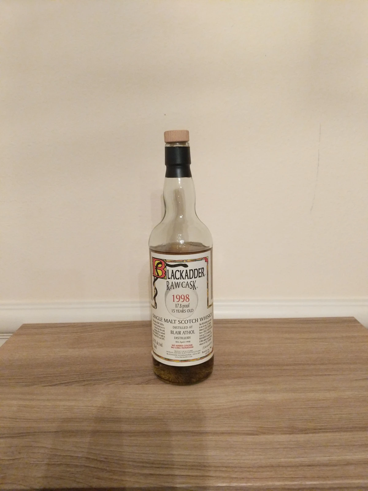Blair Athol 1998 15 Year Raw Cask (Blackadder)