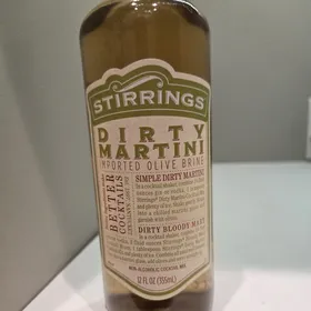 stirrings dirty martini olive brine
