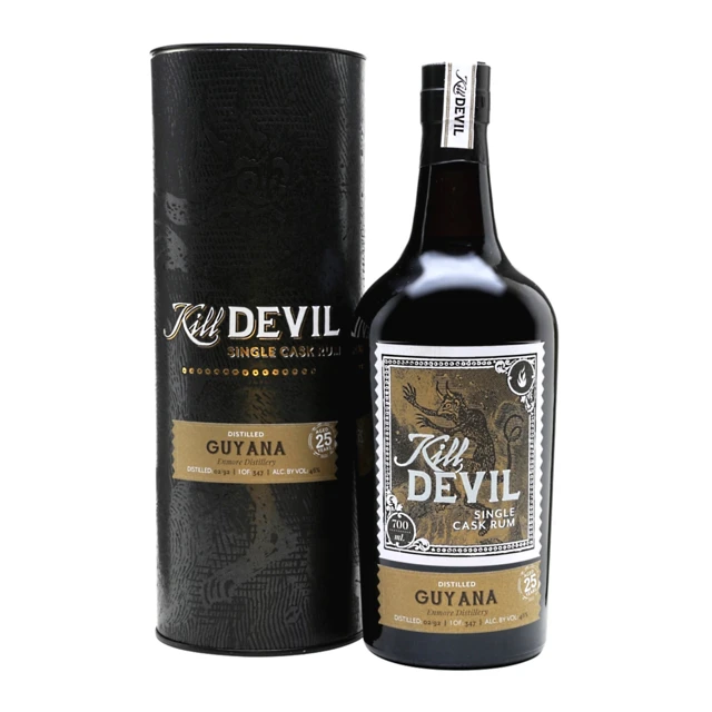 Enmore 1992 25 Year Guyana Rum - Kill Devil (Hunter Laing)
