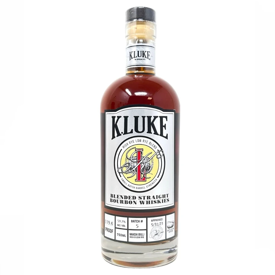 K. Luke Small Batch Bourbon, Barrel Strength, Batch 5