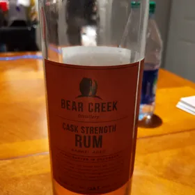 Bear Creek Cask Strength Rum