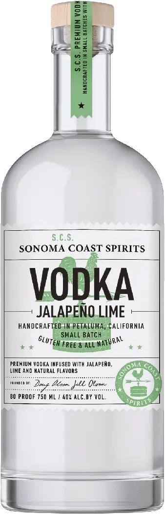 Sonoma Coast Jalapeno Lime Vodka