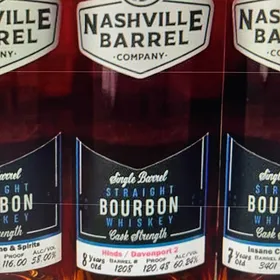 Nashville Barrel Company Single Barrel Bourbon (#1208 Hinds/Davenport 2)