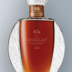 Macallan 50 Year Lalique