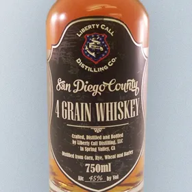 Liberty Call San Diego County 4-Grain Whiskey