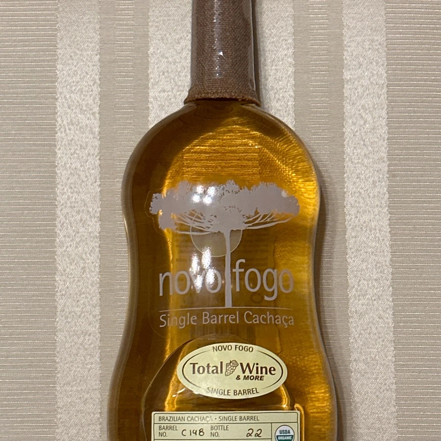 novo fogo Single Barrel Cachaca C148