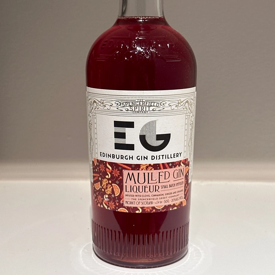 Edinbrugh Gin Distillery Mulled Gin Liqueur