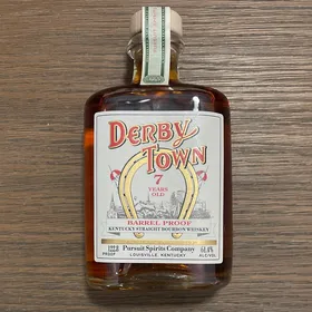 Derby Town Barrel Proof Kentucky Straight Bourbon Whiskey 375ML - Pursuit Spirits Company