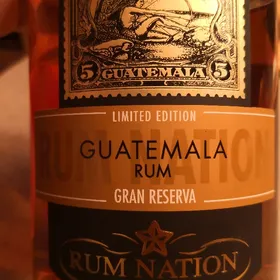 Cinco centavos Guatemala Rum