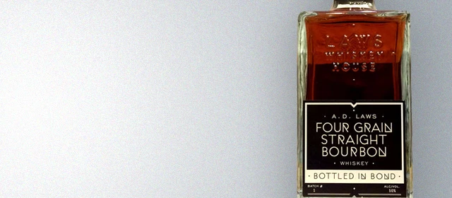 Laws Four Grain Straight Bourbon Bonded