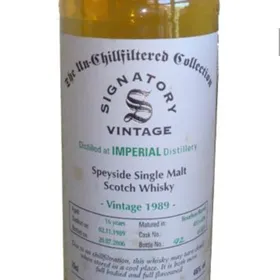 Imperial 1989 16 Years Un-Chillfiltered Collection (Signatory Vintage)
