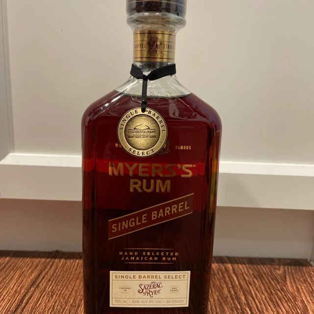 Myers's Rum Single Barrel