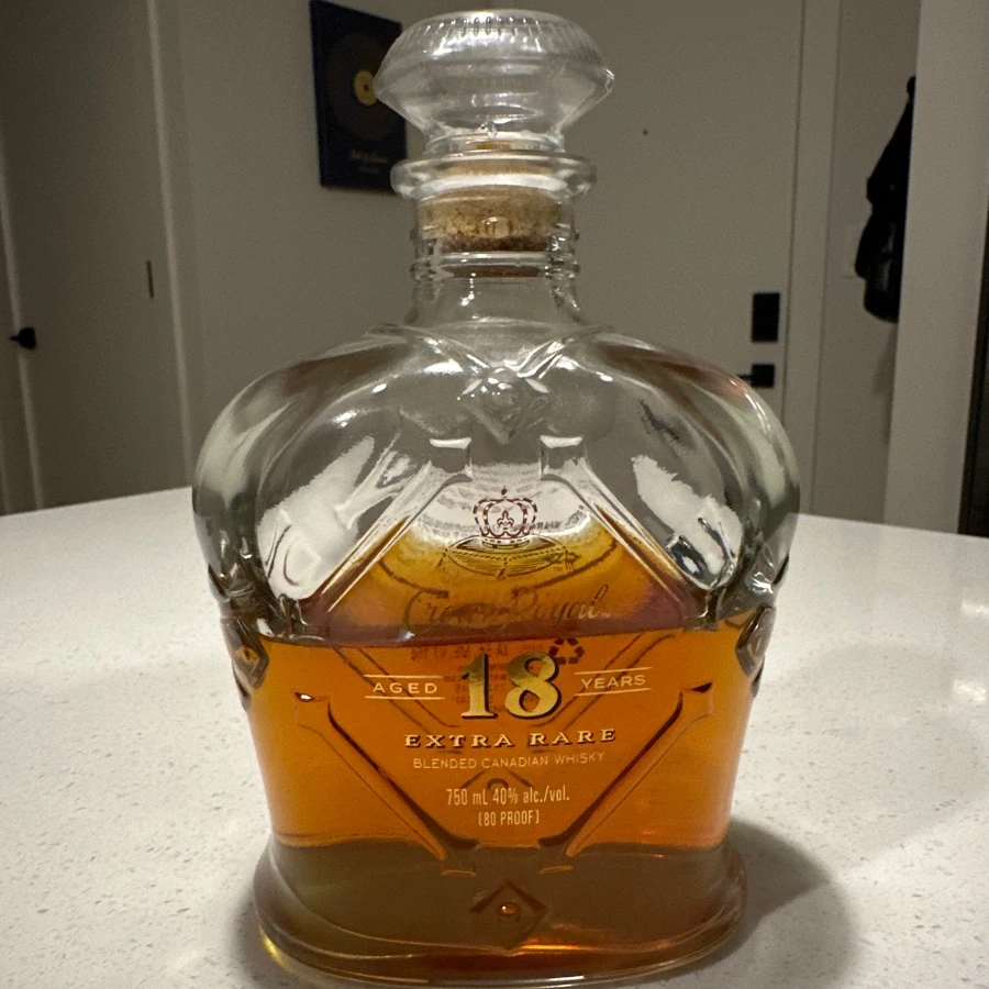 Crown Royal 18 Year Extra Rare