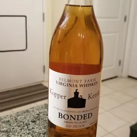 Belmont Farm Kopper Kettle Bonded Virginia Whiskey