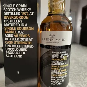 The Finest Malts Invergordon 1972 aged 46 years