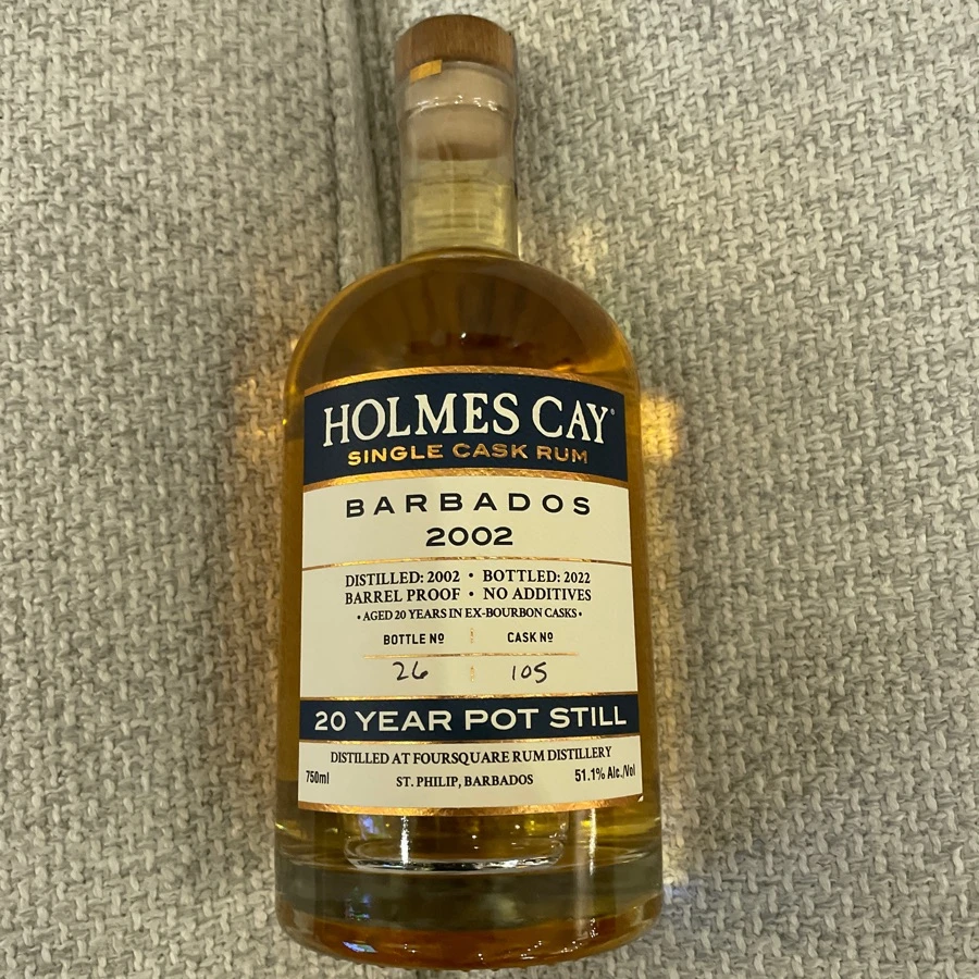 Homles Cay Barbados 2002 Single Cask