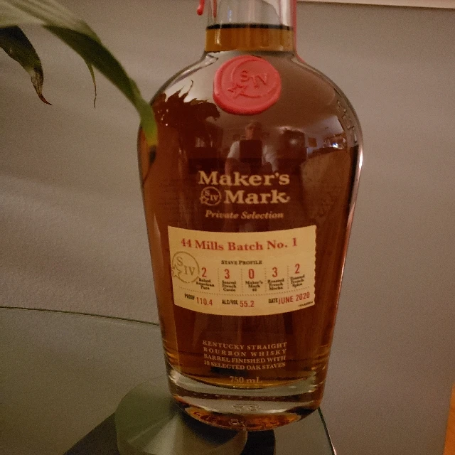 Makers Mark Private Selection 44 Mills Batch No. 1