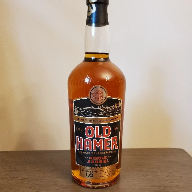 Old Hamer Single Barrel Straight Bourbon