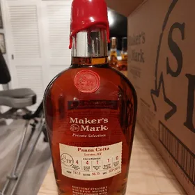 Maker's Mark Private Selection Panna Cotta