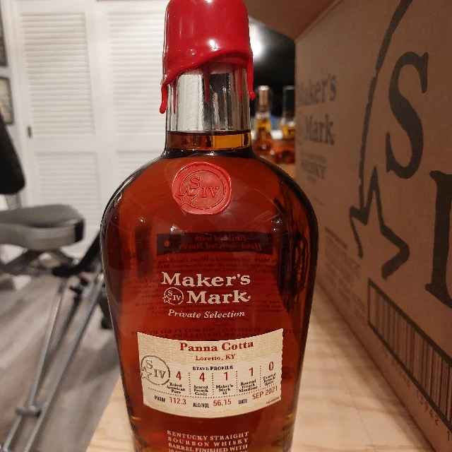 Maker's Mark Private Selection Panna Cotta