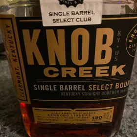 Knob Creek Single Barrel Select (Kenwood Liquors) 1-04-30