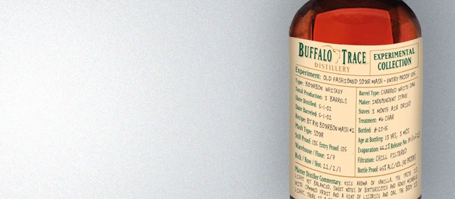 Buffalo Trace Experimental Collection 13 Year Old-Fashioned Sour Mash Bourbon (105 Entry Proof)