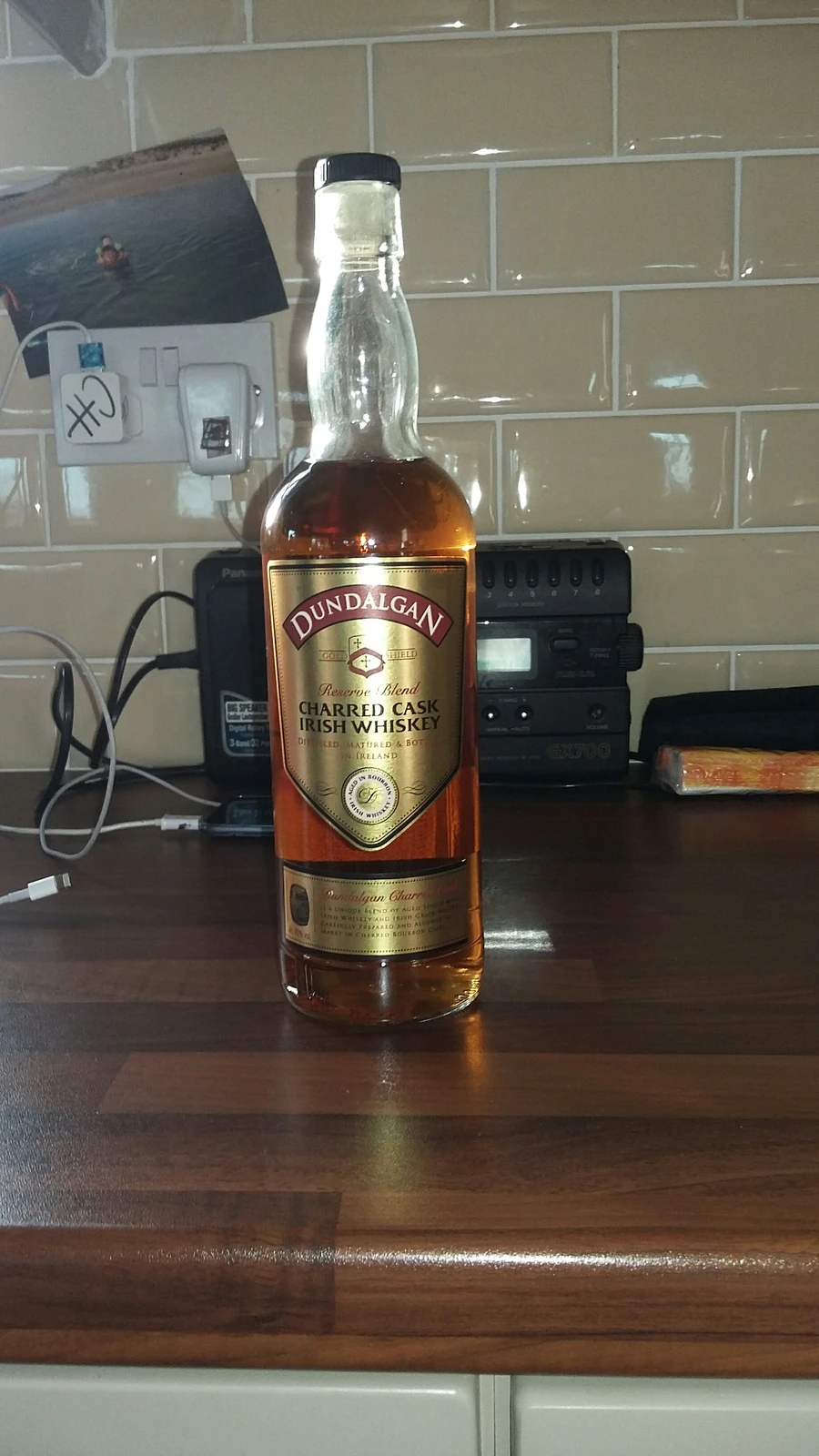 Dundalgan charred barrel irish whiskey