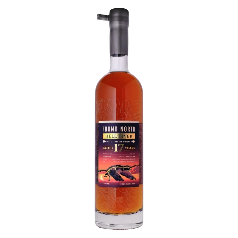 Found North Hell Diver Cask Strength Whiskey 17 Year