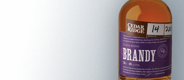 Cedar Ridge Brandy