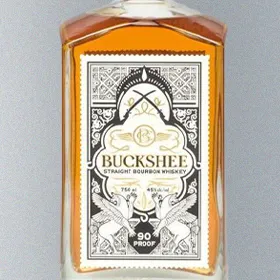 Buckshee straight bourbon whiskey