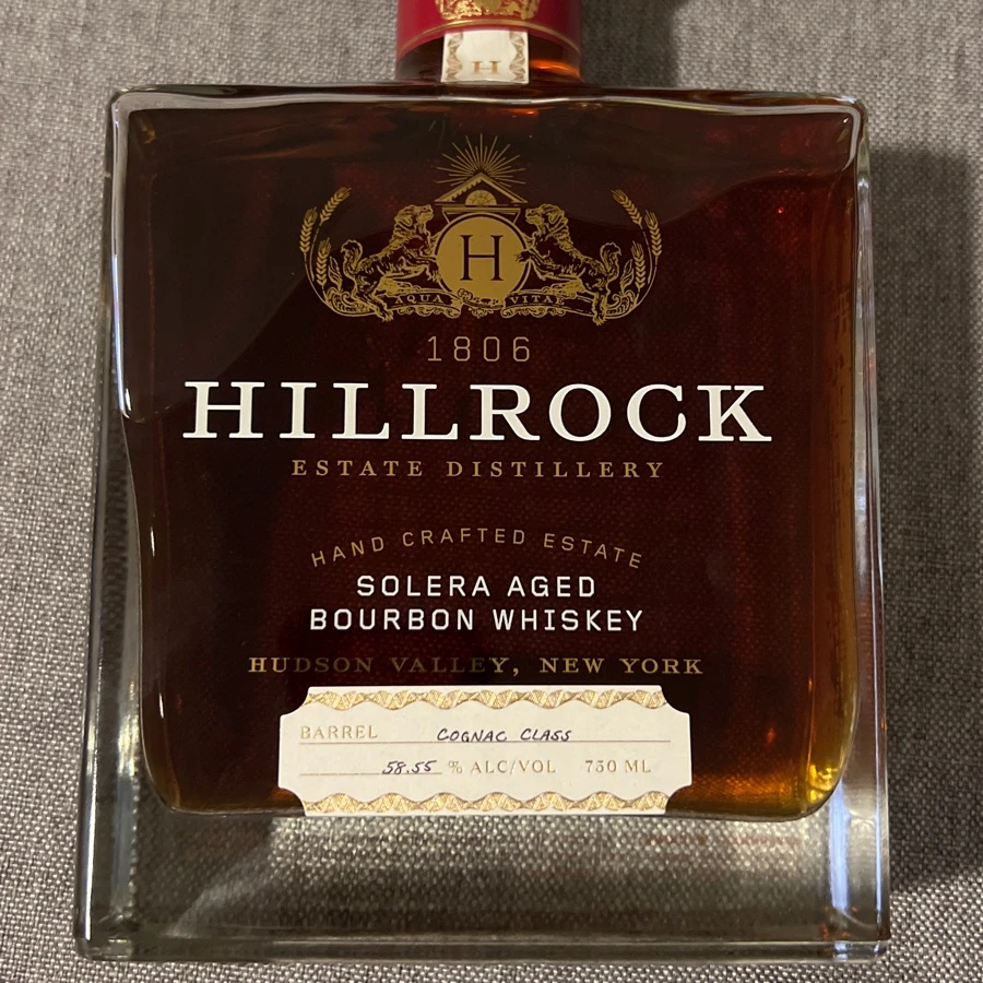 Hillrock Solera Aged Bourbon Whiskey