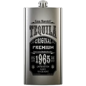 Casa Maestri Flask Blanco Tequila