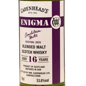 Cadenhead's Enigma 16 Years (Campbeltown Malts Festival 2025)