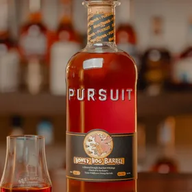Pursuit Spirits Honey Hog Barrel - Blend of Straight Bourbon Whiskeys Finished In Texas Wildflower Honey Barrels