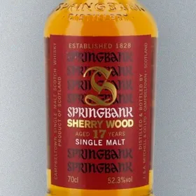 Springbank 17 Year Sherry Wood