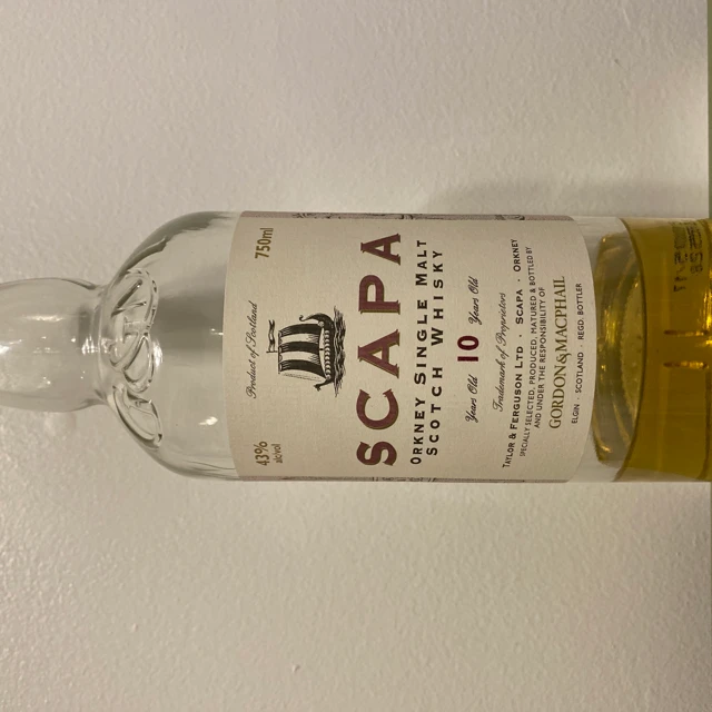 Scapa 10 Year Distillery Labels (Gordon & MacPhail)
