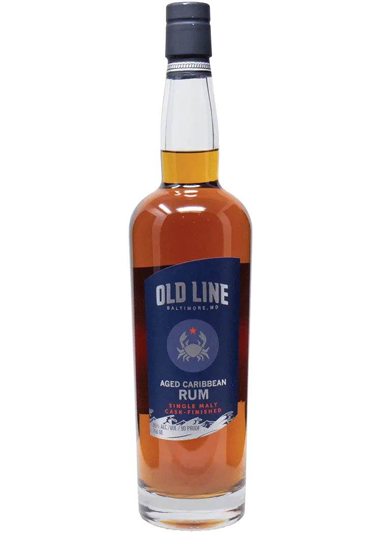 Old Line Aged Caribbean Rum Single Malt Cask-Finished