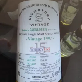 Glenlossie 1997 20 Year Un-Chillfiltered Collection (Signatory)