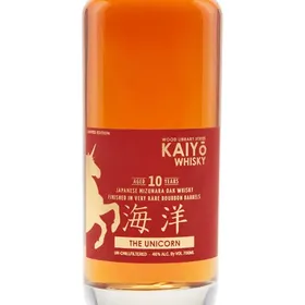 Kaiyo -The Unicorn 10 yr. Mizunara Oak and rare bourbon barrel finish