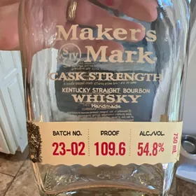 Makers Mark Cask Strength 23-02 109.6 Proof