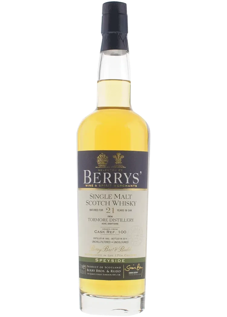 Berrys Tormore 21 Yr
