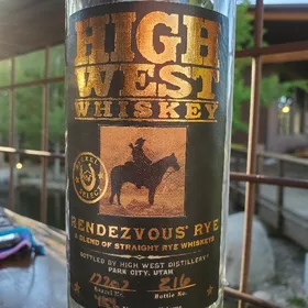 High West Rendezvous Rye Fume Blanc
