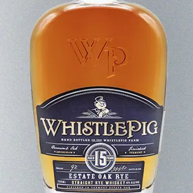 WhistlePig 15 Year Estate Oak Rye