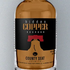 County Seat Spirits Hidden Copper Bourbon