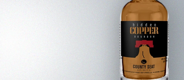County Seat Spirits Hidden Copper Bourbon
