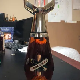 Old Fitzgerald 6 Year Bottled in Bond Bourbon (Candleholder Decanter)