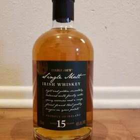 Trader Joe's 15 Year Single Malt Irish Whiskey