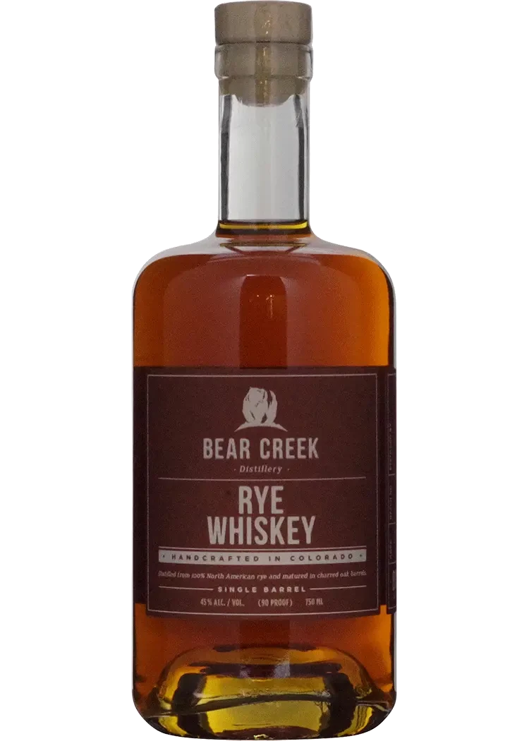 Bear Creek Rye Whiskey