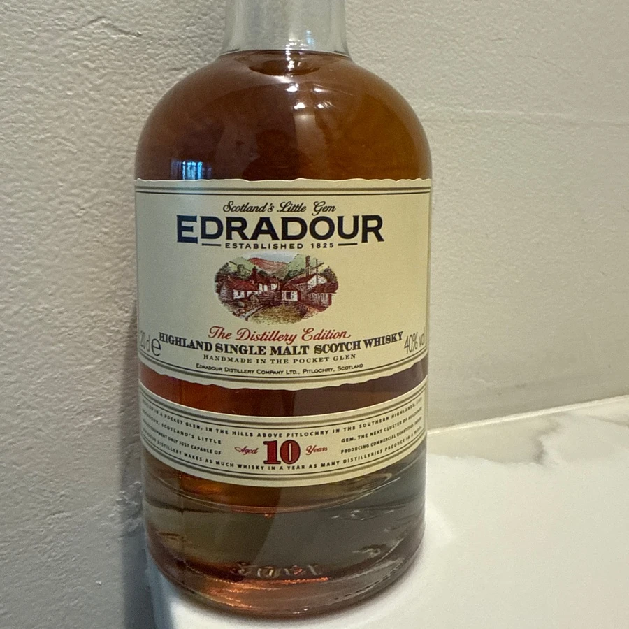 Edradour The Distillery Edition Highland Single Malt Scotch Whisky 10 year